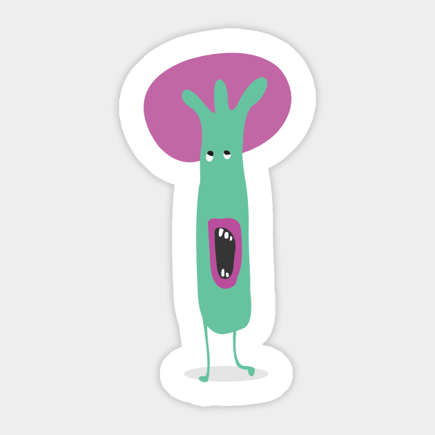 Mr Broccoli Sticker by now83